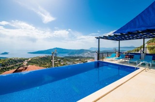 2 Bedroom Duplex Villa With Private Pool in Kalkan