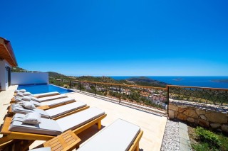 Private Villa in Kalkan Kördere area with mesmerising sea view