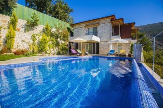 Villa with Private Pool in the Islamic Area of ​​Kalkan
