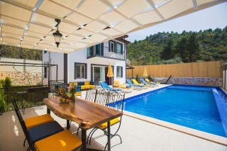 Luxury villa with private pool in village near Kalkan
