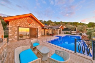 Villa with Private Pool and magnificent sea view in Patara