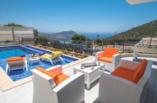 3 Bedroom luxury rental villa located in Kalkan