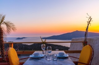 Private Rental Villa for Honeymoon Couples in Kalkan